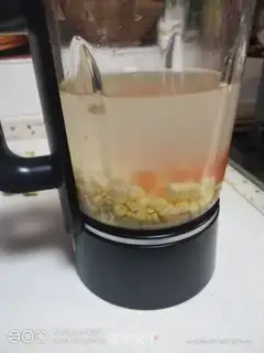 Make Corn rice paste step 3