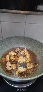 Make Potato mushrooms burn ribs step 5