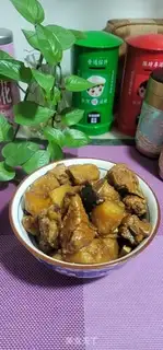 Make Potato mushrooms burn ribs step 10