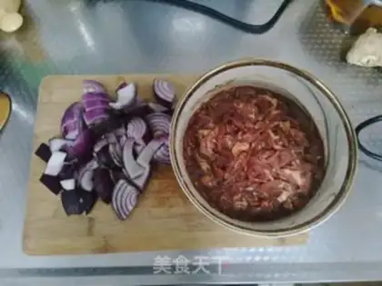 Make Onion beef step 3