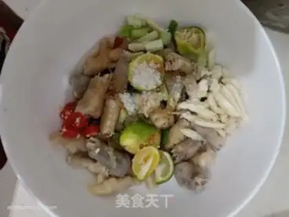 Make Chicken claws step 2