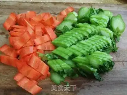 Make Mustard carrots step 2