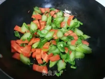 Make Mustard carrots step 3