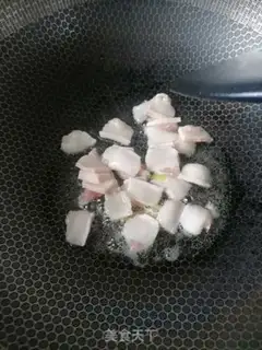 Make Celery fried meat step 2