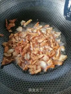 Make Celery fried meat step 4