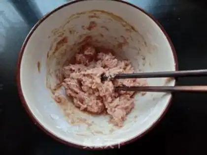 Make Cream tofu meatballs step 6