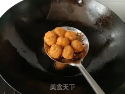Make Cream tofu meatballs step 10