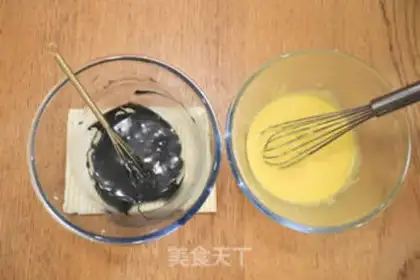 Make Tiger-skinned cream cake rolls step 5