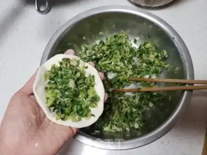 Make Shrimp hair pie step 4