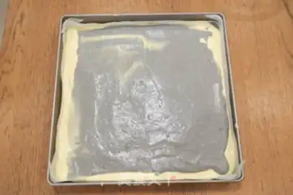 Make Tiger-skinned cream cake rolls step 11