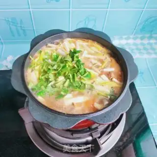Make Tofu pills soup step 10
