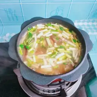 Make Tofu pills soup step 11