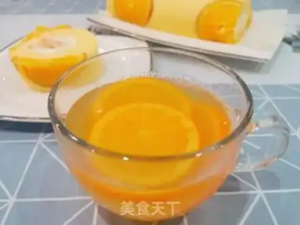 Make Orange fruit tea step 2