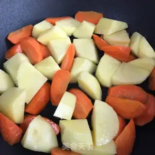 Make Potato carrots for oxen step 6