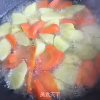 Make Potato carrots for oxen step 7
