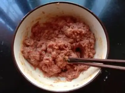 Make Tofu rice balls step 3