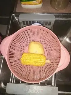Make Potato corn step 1