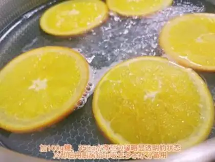 Make Orange cake roll step 1