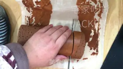 Make Cocoa rolls step 25