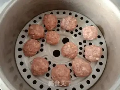 Make Tofu rice balls step 8