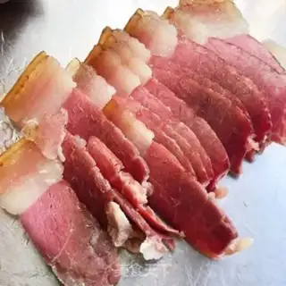 Make Ham and garlic step 3