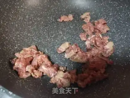 Make Corn beef pizza step 3