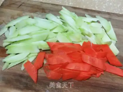 Make Five flowers and broccoli step 2