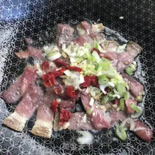 Make Ham and garlic step 6