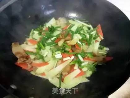 Make Five flowers and broccoli step 5