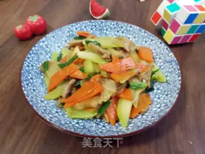 Make Five flowers and broccoli step 6