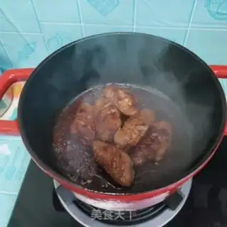 Make Soy chicken wings step 5