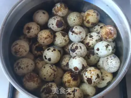 Make Tiger-skind quail eggs step 0
