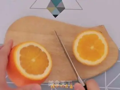 Make Orange pudding step 0
