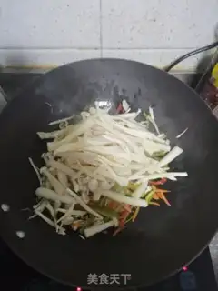 Make Fried sea mushrooms step 2