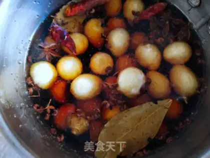 Make Tiger-skind quail eggs step 9