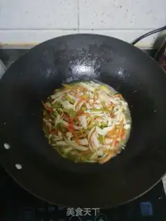 Make Fried sea mushrooms step 3