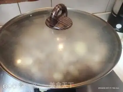 Make The red radish lamb step 5