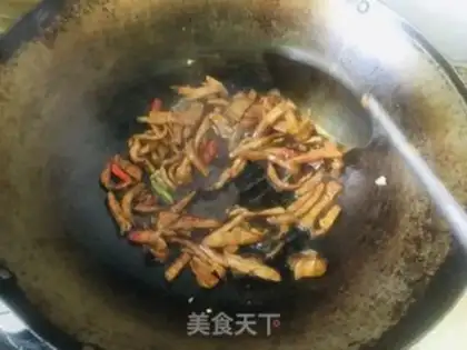 Make Garlic fried meat step 3