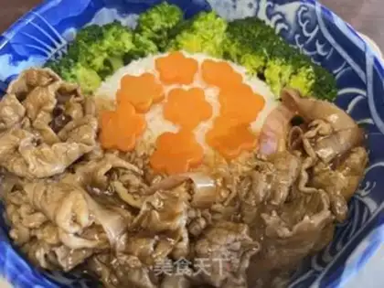 Make Fat cow rice step 4