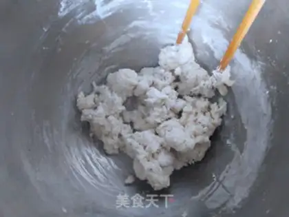 Make Black sesame sofa pancakes step 1