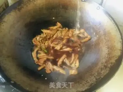 Make Garlic fried meat step 4