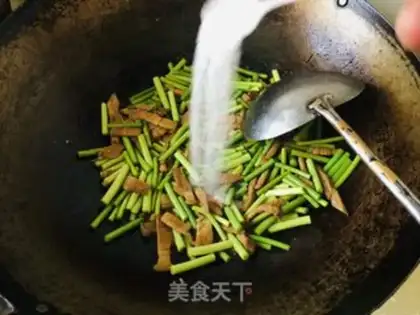 Make Garlic fried meat step 6