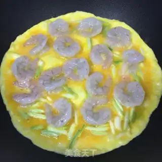 Make Eggs and shrimp step 4