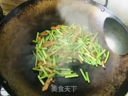Make Garlic fried meat step 8