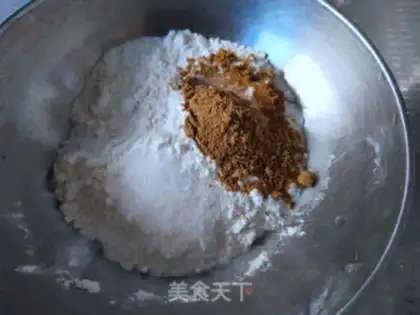 Make Black sesame sofa pancakes step 6
