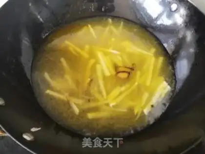 Make Sour soup, lamb step 7
