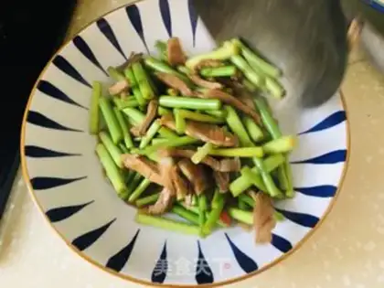 Make Garlic fried meat step 9