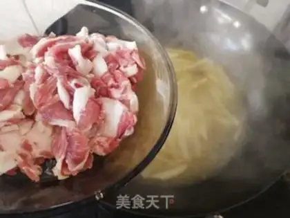 Make Sour soup, lamb step 9