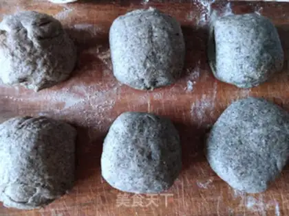 Make Black sesame sofa pancakes step 10