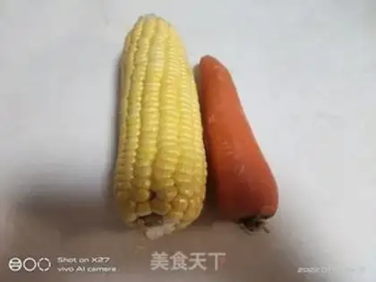 Make Corn carrots step 0